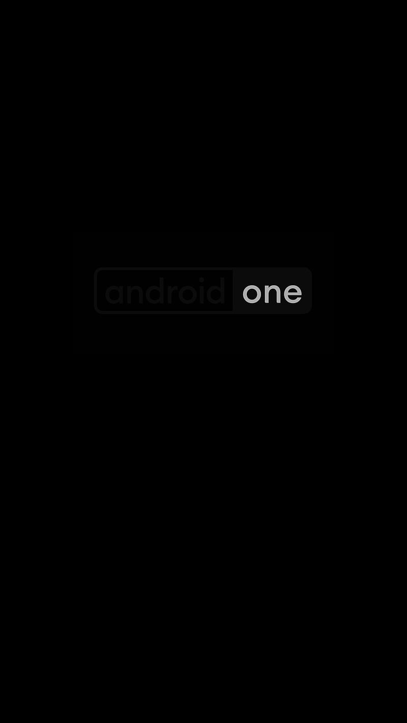Google Android One, amoled, androidone, black, logo, xiaomi, HD phone wallpaper