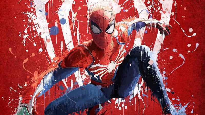 Spiderman Ps4 Art 2018, spiderman-ps4, spiderman, games, 2018-games, ps-games, artstation, HD wallpaper