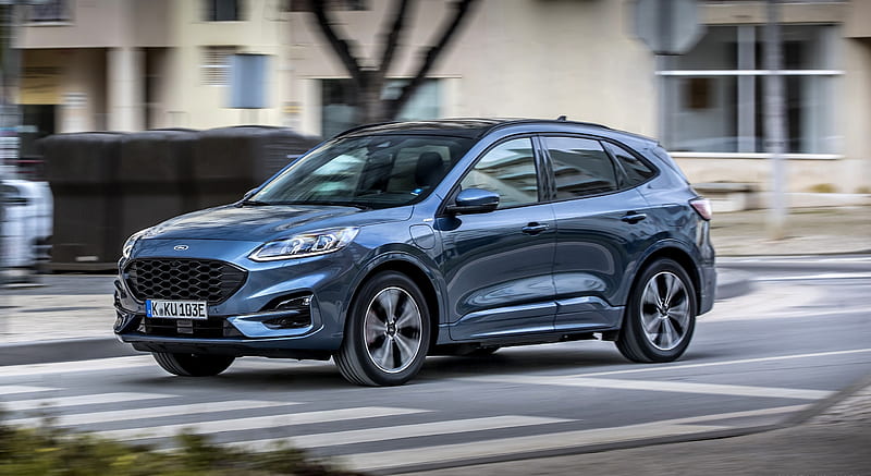 2020 Ford Kuga Plug-In Hybrid ST-Line - Front Three-Quarter, car, HD ...