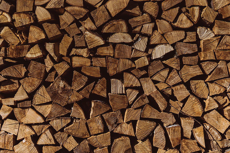 pile of firewoods, HD wallpaper