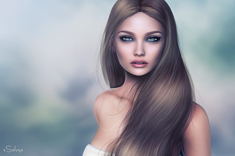 Beauty Fantasy Luminos Girl Rendering Woman Hd Wallpaper Peakpx 