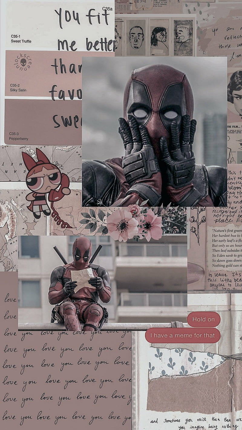 Love Deadpool Wallpaper 4K