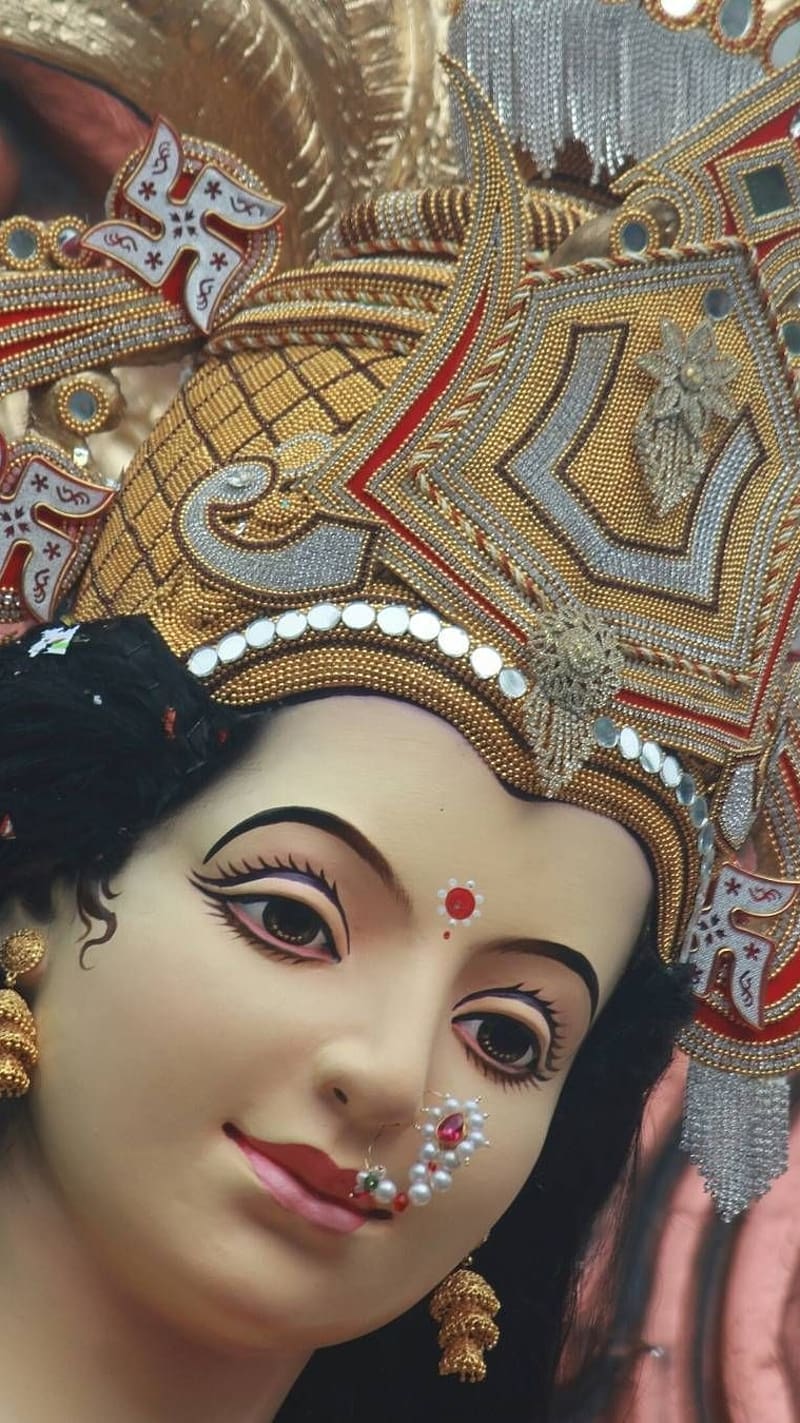 Mata Rani, indian goddess, durga mata, HD phone wallpaper