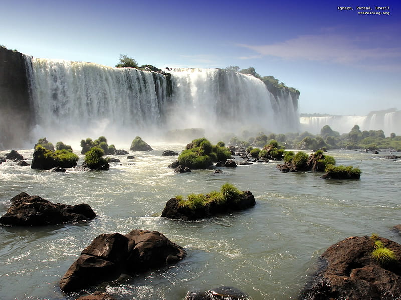 Waterfalls, Earth, Iguazu Falls, HD wallpaper