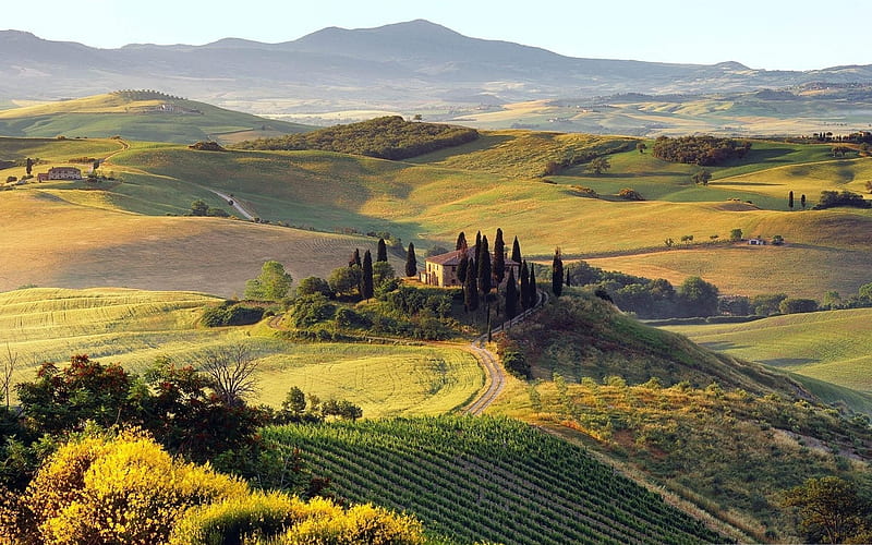 landscape-Italy landscape graphy, HD wallpaper
