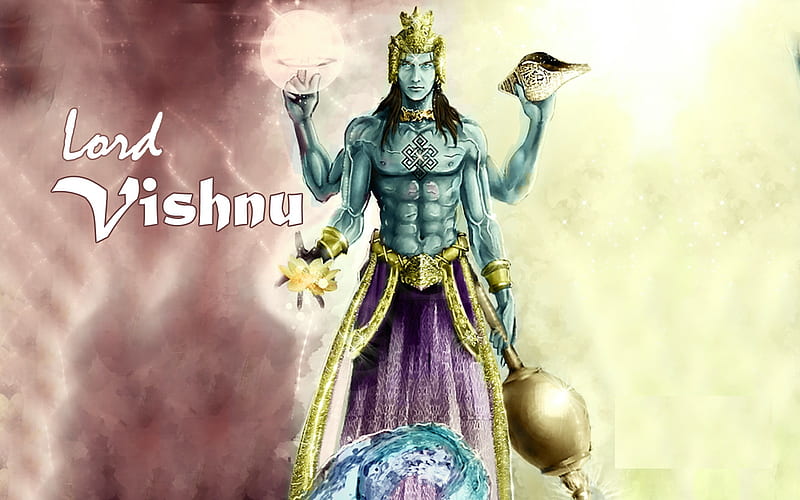 Lord Vishnu , , & pics, Lord Vishnu, Angry Lord Vishnu, HD wallpaper