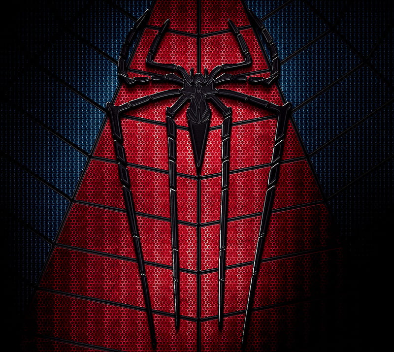 Spiderman, cool, desenho, games logo, new, red, HD wallpaper