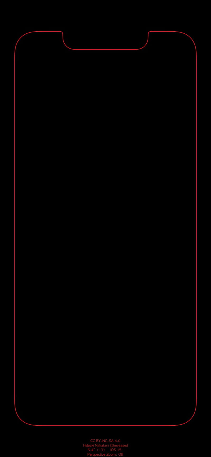 Red Border For IPhone 13 Mini. In Comments. : R Iphone, HD phone wallpaper