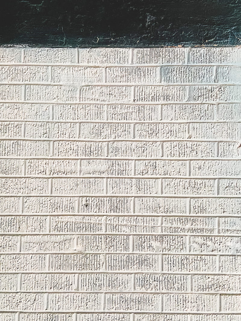bricks, wall, surface, white, texture, HD phone wallpaper