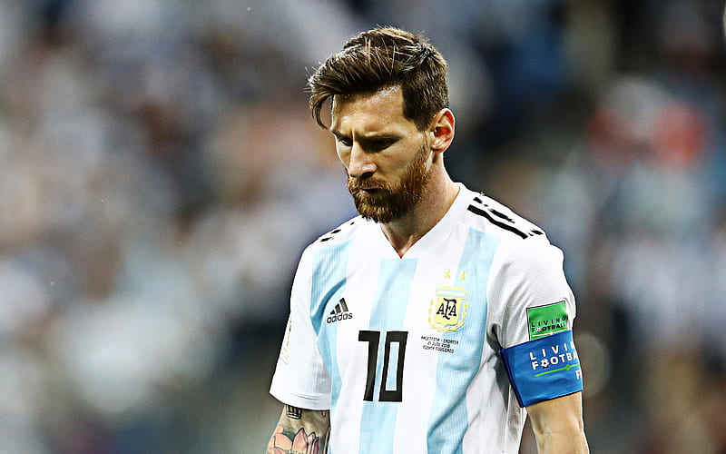 Lionel Messi Portrait Argentina National Football Team Football Leo Messi Hd Wallpaper Peakpx
