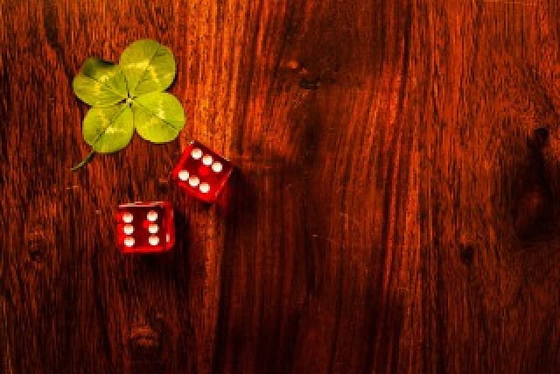 *, yellow, red, lucky, dice, HD wallpaper