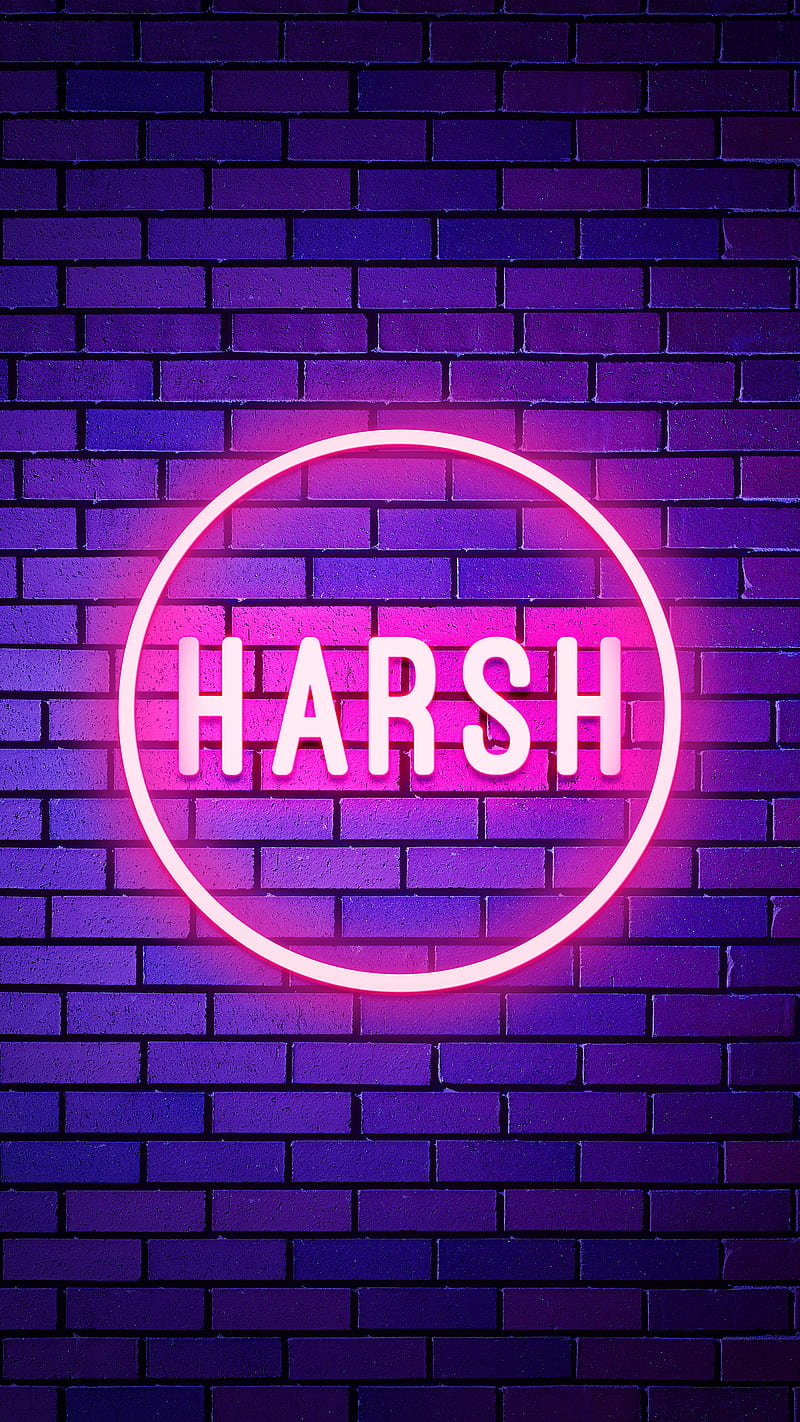 Harsh, Name, Neon light, Neon name, name design, person name, your names, HD  phone wallpaper | Peakpx