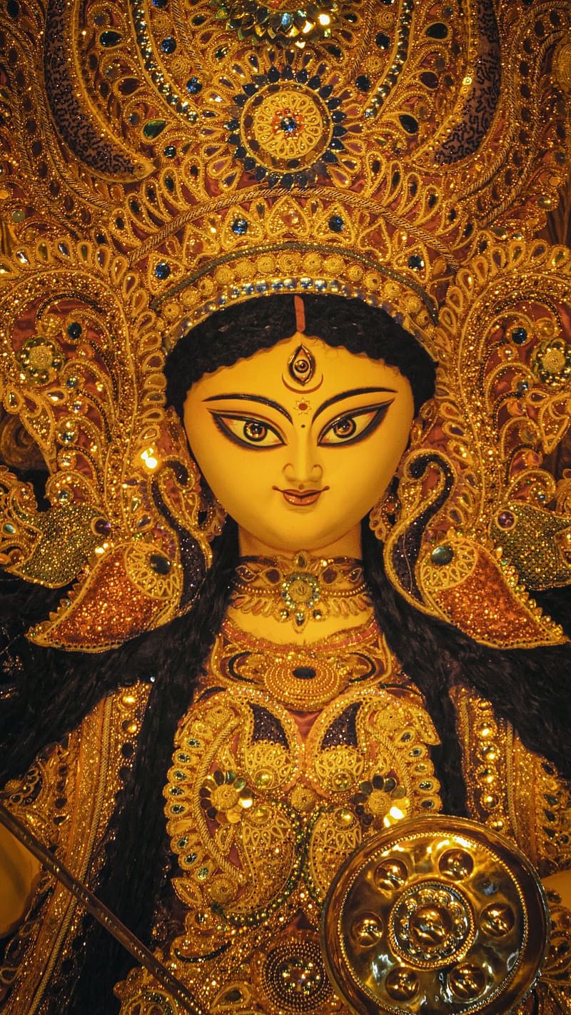 Durga Maa, Mahanavami Pooja, lord, god, HD phone wallpaper | Peakpx