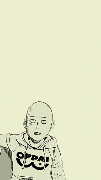 Saitama with Ok text overlay One-Punch Man #Saitama #1080P #wallpaper  #hdwallpaper #deskto…