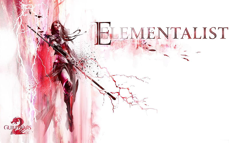 Guild Wars 2 Game elementalist, HD wallpaper