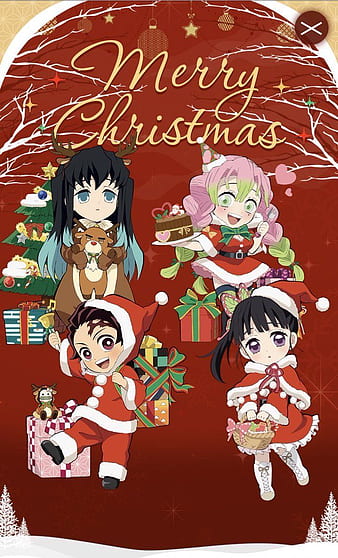 ) on Demon slayer in 2022. Anime christmas, Anime characters birtays, Anime christmas official art, HD phone wallpaper