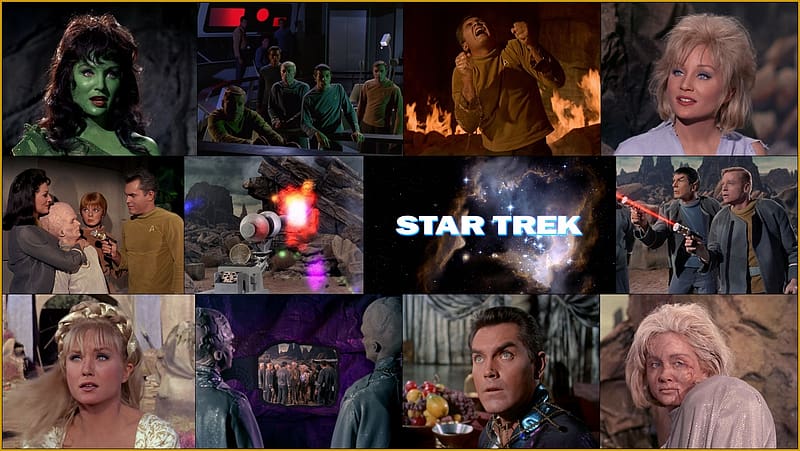 The Cage, Spock, Vina, Talosians, Star Trek, Pike, HD wallpaper