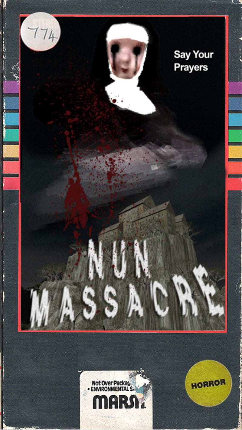 Nunmassacre, horror, puppet combo, HD phone wallpaper