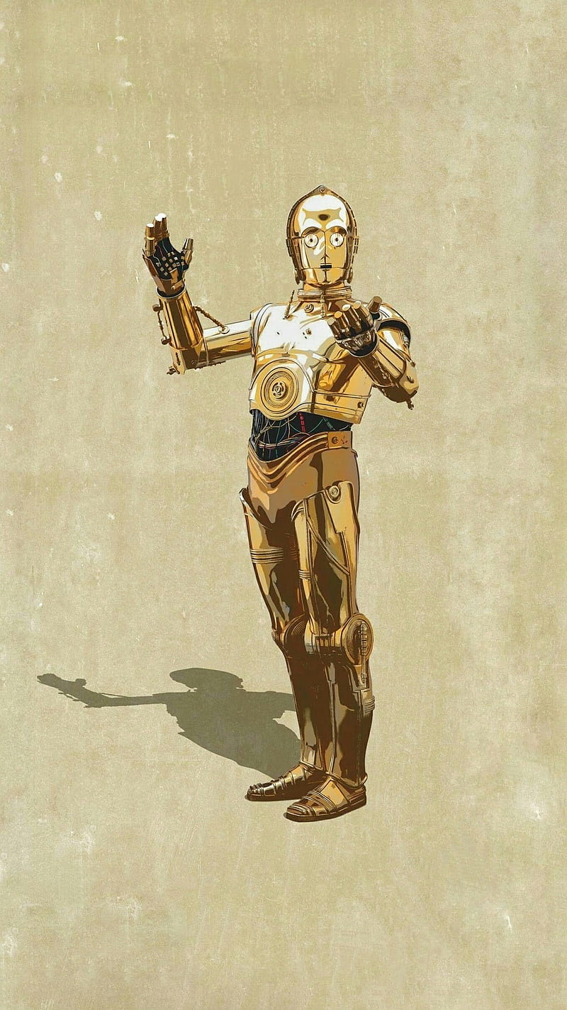 C-3PO Star Wars, c3po, HD phone wallpaper