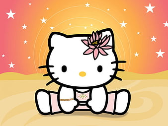 Hello Kitty Cartoon HD Wallpaper by patrika