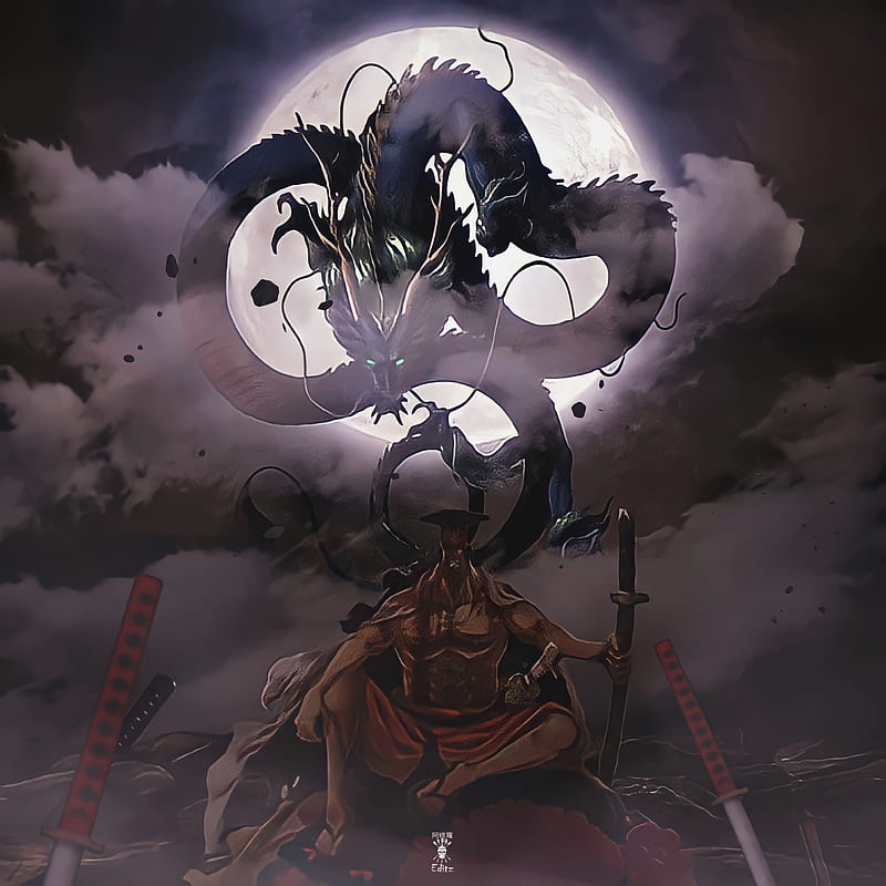 Kozuki Oden Animeaesthetic Yonko Moon Luffy One Piece Samurai Anime Kaido Hd Mobile Wallpaper Peakpx