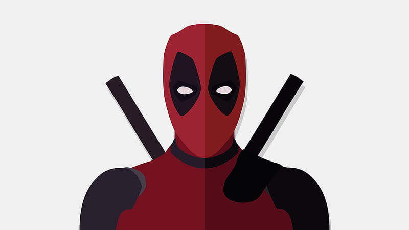 Deadpool Vector Minimalism , deadpool, minimalism, superheroes, vector, minimalist, digital-art, HD wallpaper
