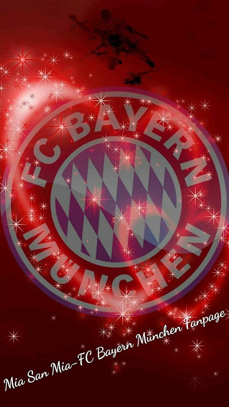 FC bayern, bayern munchen, club, football, germany, logo, red, soccer, HD phone wallpaper
