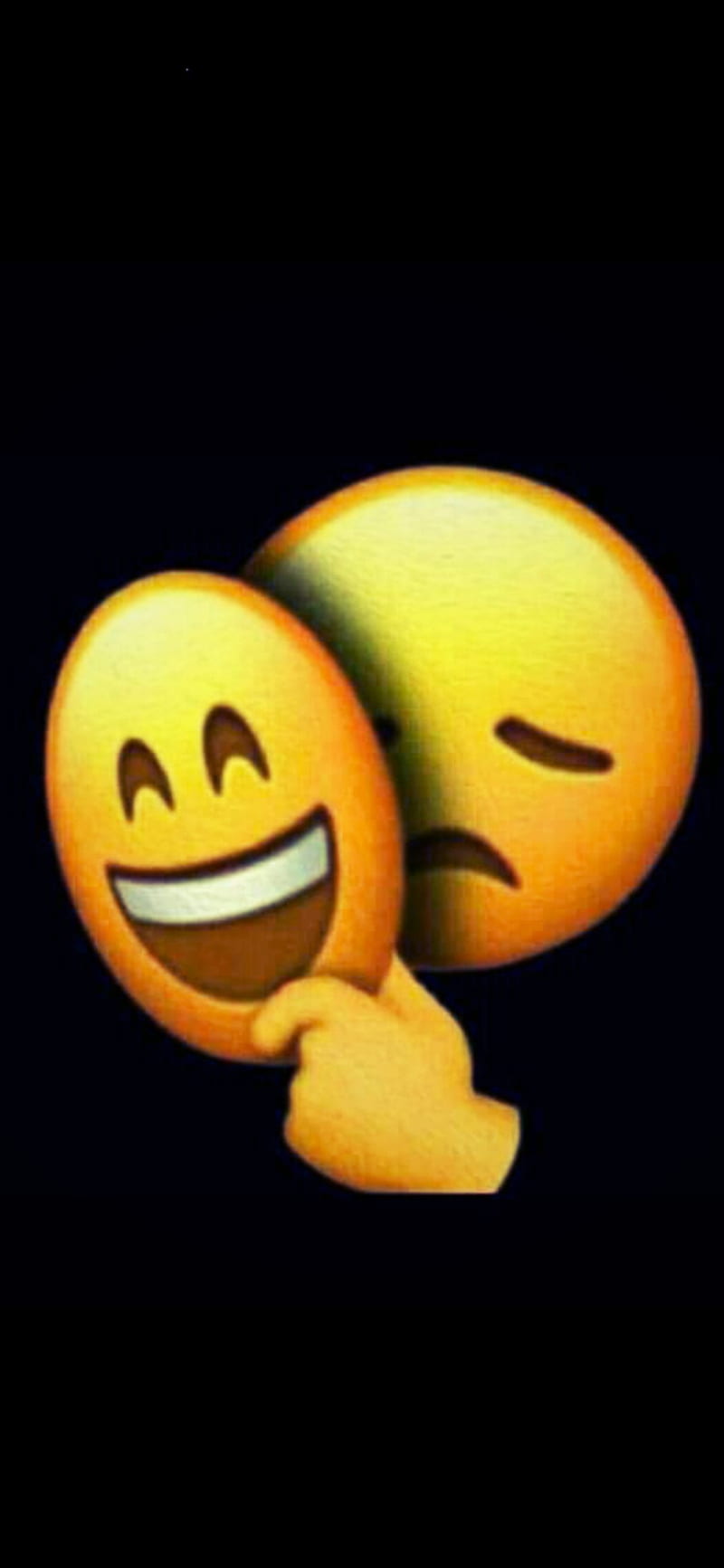 Smile and sad , emoji, feelings, HD phone wallpaper