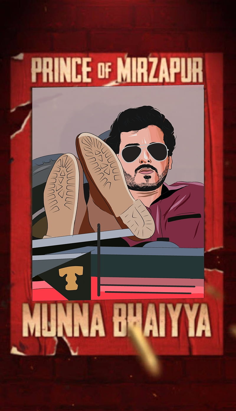 Munna Bhaiya, munna tripathi, mirzapurs2, vector art, mirzapur, digital  art, HD phone wallpaper | Peakpx