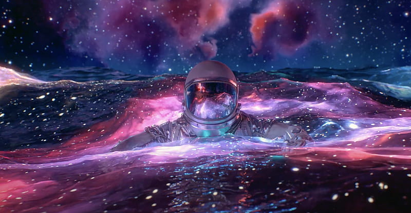 Floating in Space, for Eight Full Hours, Acid Space, HD wallpaper