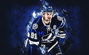 Download Brayden Point Tampa Bay Lightning Black Jersey Wallpaper