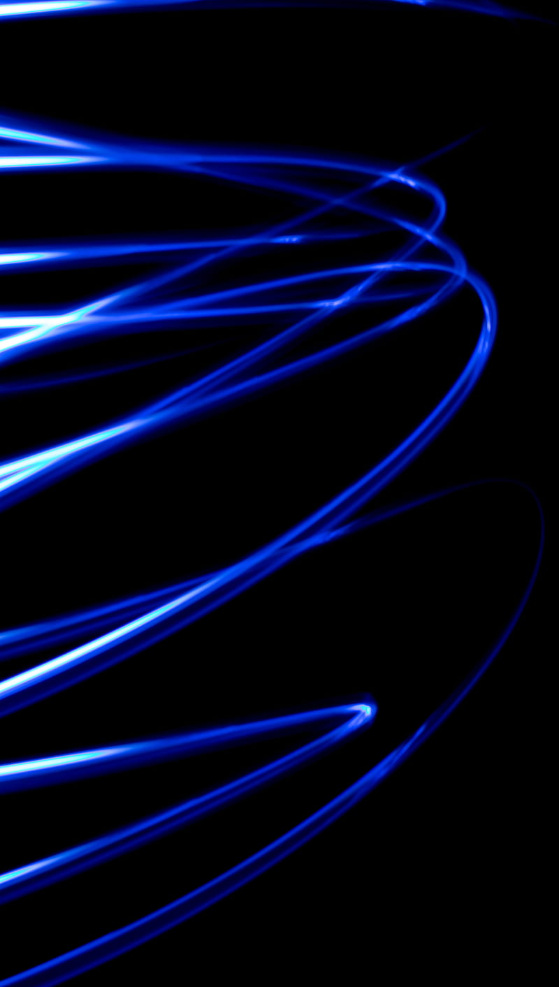 Abstract, art, black, blue, graphic, laser, simple, HD phone wallpaper