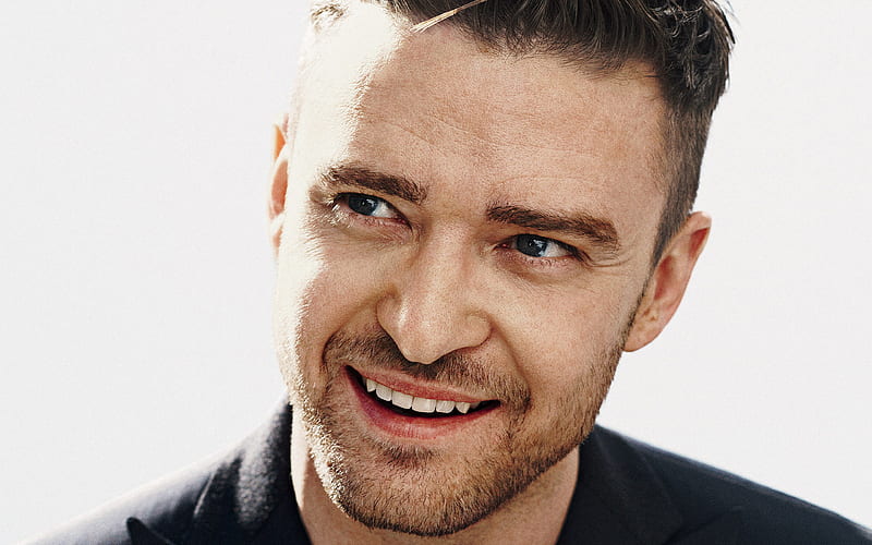 Justin Timberlake, American singer, smile, star, ession, portrait, HD wallpaper