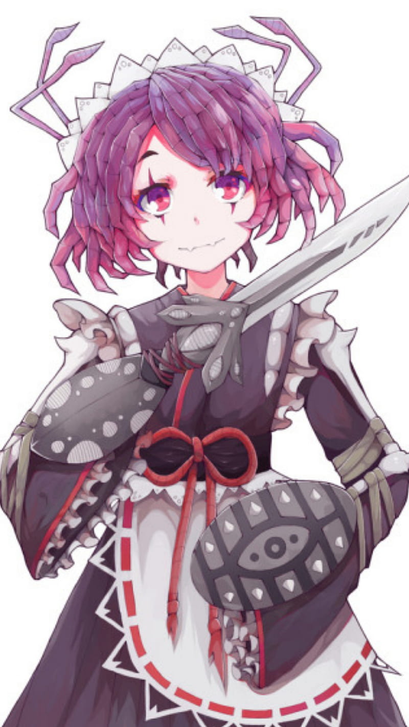 Entoma Anime Girl Iphone Monster Pink Samsung Sword Zeta Hd Mobile Wallpaper Peakpx