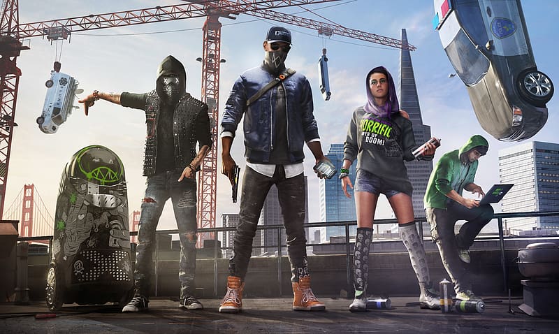 Watch Dogs, Video Game, Wrench (Watch Dogs), Sitara Dhawan, Watch Dogs 2, Marcus Holloway, HD wallpaper