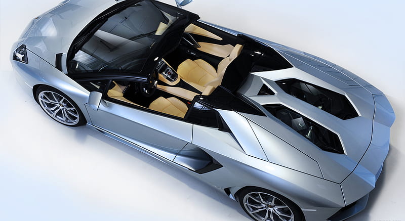 2014 Lamborghini Aventador LP 700-4 Roadster Azzurro Thetys - Top , car, HD wallpaper