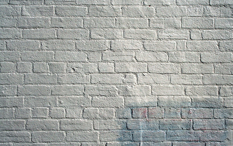 white brickwall, macro, white bricks, bricks textures, brick wall, bricks, wall, white stone background, identical bricks, bricks background, HD wallpaper