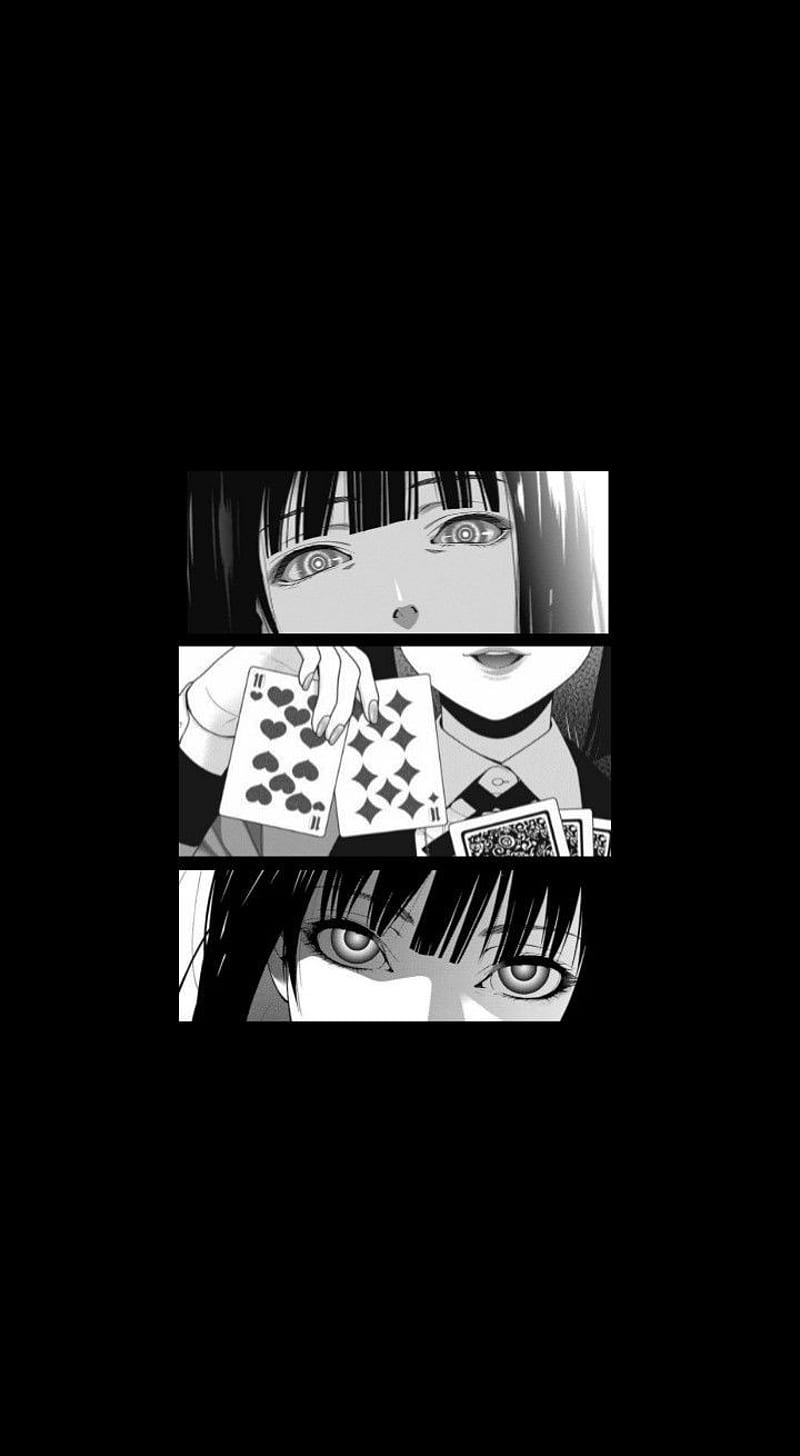 Yumeko, aesthetic, anime, kekegurui, HD phone wallpaper | Peakpx