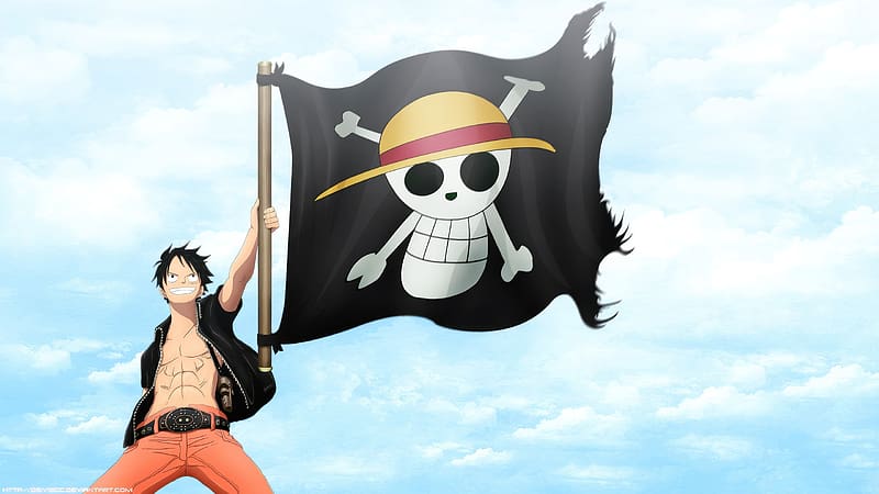 Monkey D Luffy One Piece Anime , monkey-d-luffy, anime, artist, artwork, digital-art, HD wallpaper