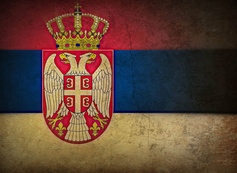 Beograd, srbija, zastava, HD wallpaper