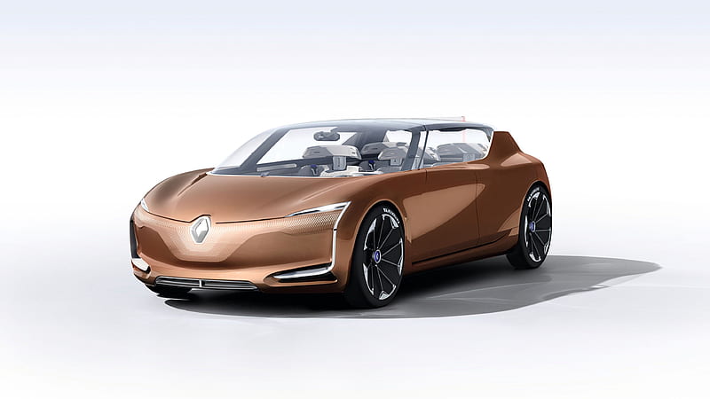 Renault Symbioz, 2017 new cars, futuristic design, car of the future, Renault, HD wallpaper