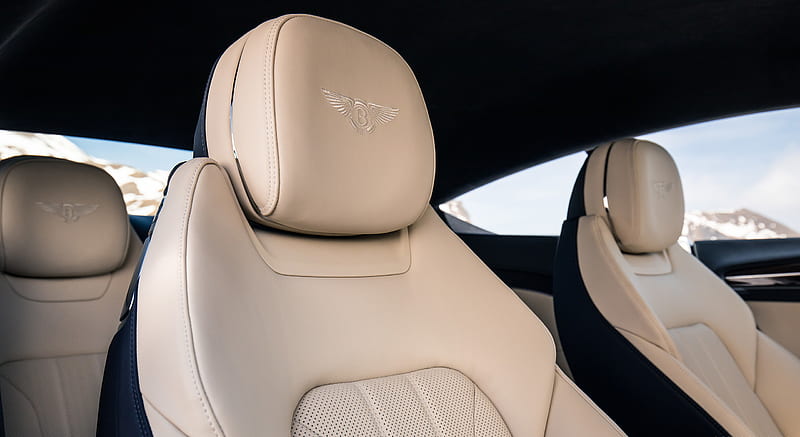2018 Bentley Continental GT (Color: Sequin Blue) - Interior, Seats , car, HD wallpaper