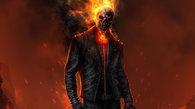 Ghost Rider 2020 Artwork , ghost-rider, superheroes, artwork, artist, HD wallpaper