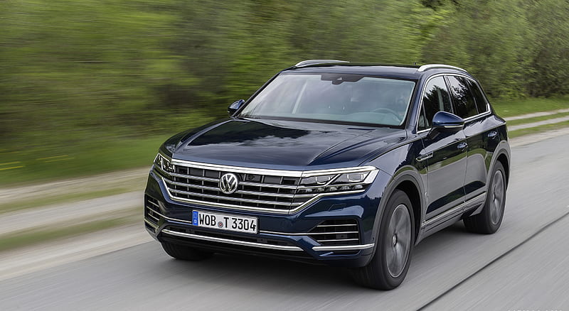 2019 Volkswagen Touareg Elegance - Front Three-Quarter, car, HD ...