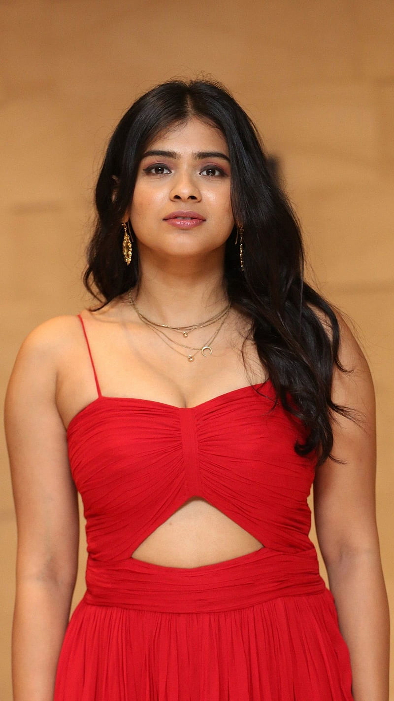 Hebah Patel , multilingual actress, red hot, HD phone wallpaper