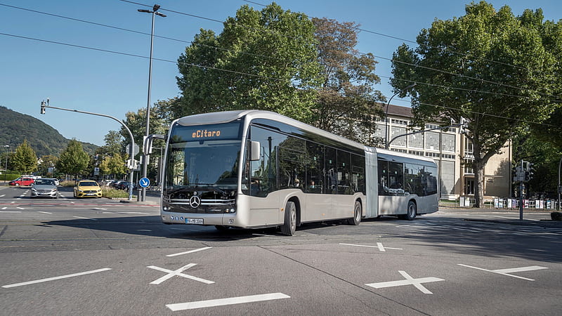 Mercedes Benz Offering World First Solid State Batteries In City Bus, HD wallpaper