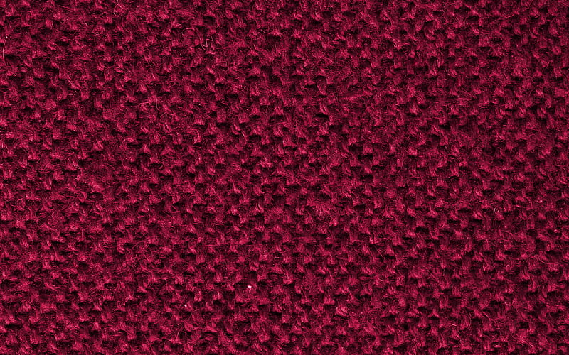 pink knitted textures, macro, wool textures, pink knitted backgrounds, close-up, pink backgrounds, knitted textures, fabric textures, HD wallpaper