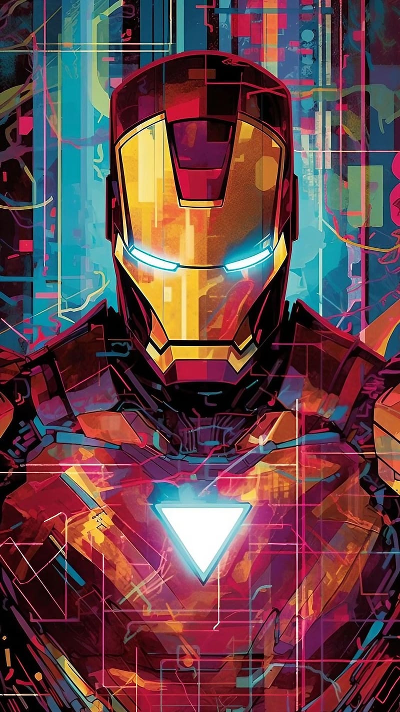Ironman, Abstract, superhero, HD phone wallpaper