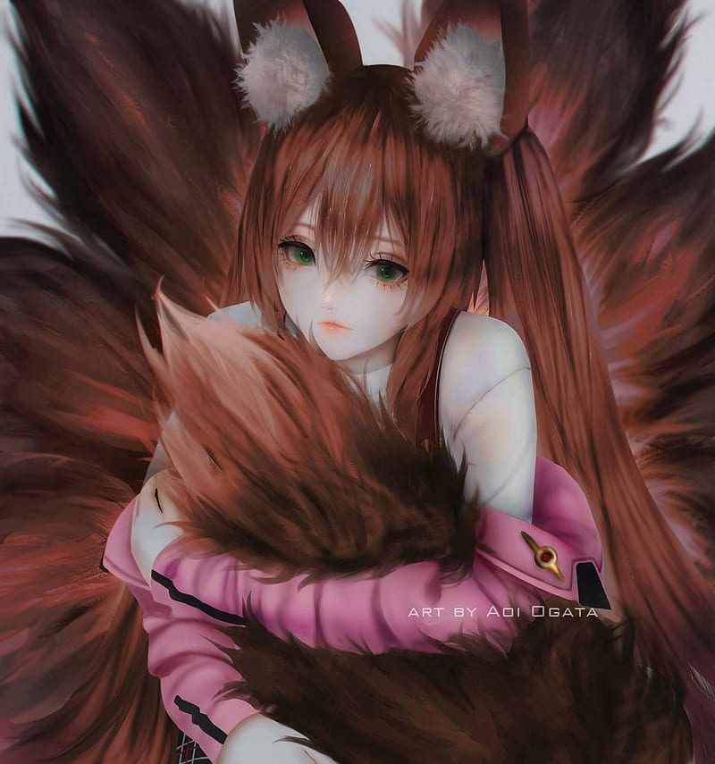 Female fox anime character HD wallpapers  Pxfuel