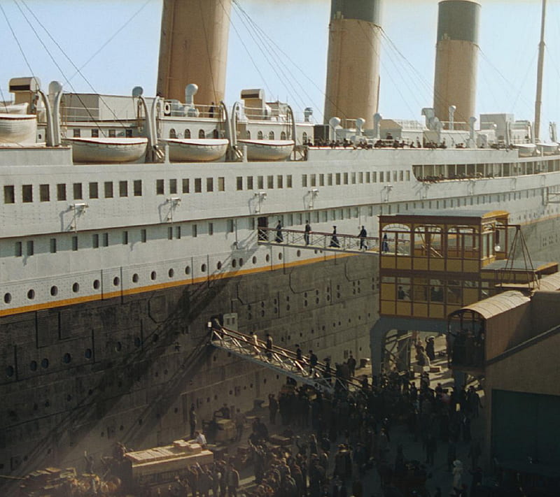 720P free download | Titanics Port, movie, ship, titanic, HD wallpaper ...